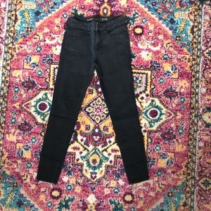 American Eagle high waisted black jegging
